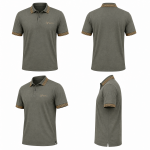 BEEU Elite Polo – Premium Fern Green Polo Shirt for Men - Image 4